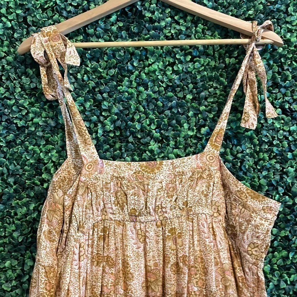 NWT ULLA JOHNSON Cordelia Dress in Meadow Size 10 - Picture 8 of 11